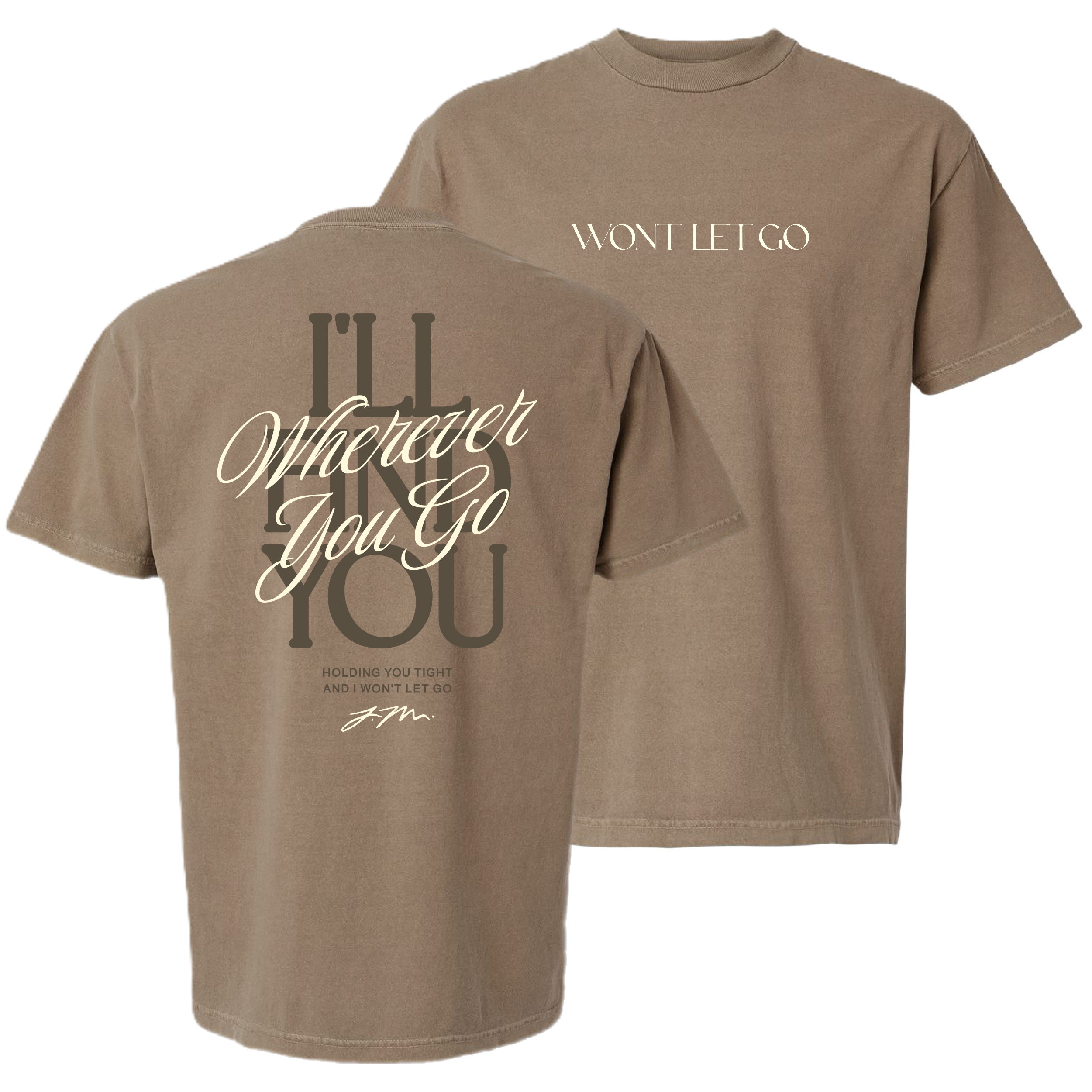 WON'T LET GO- UNISEX SHIRT – The Jamie MacDonald Official Online Store